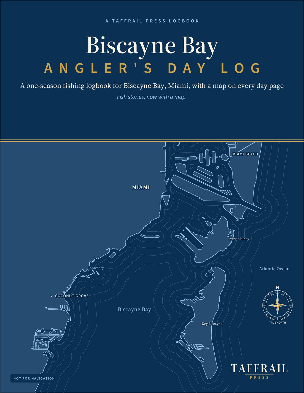 Biscayne Bay Angler's Day Log — Front cover (Taffrail Press)