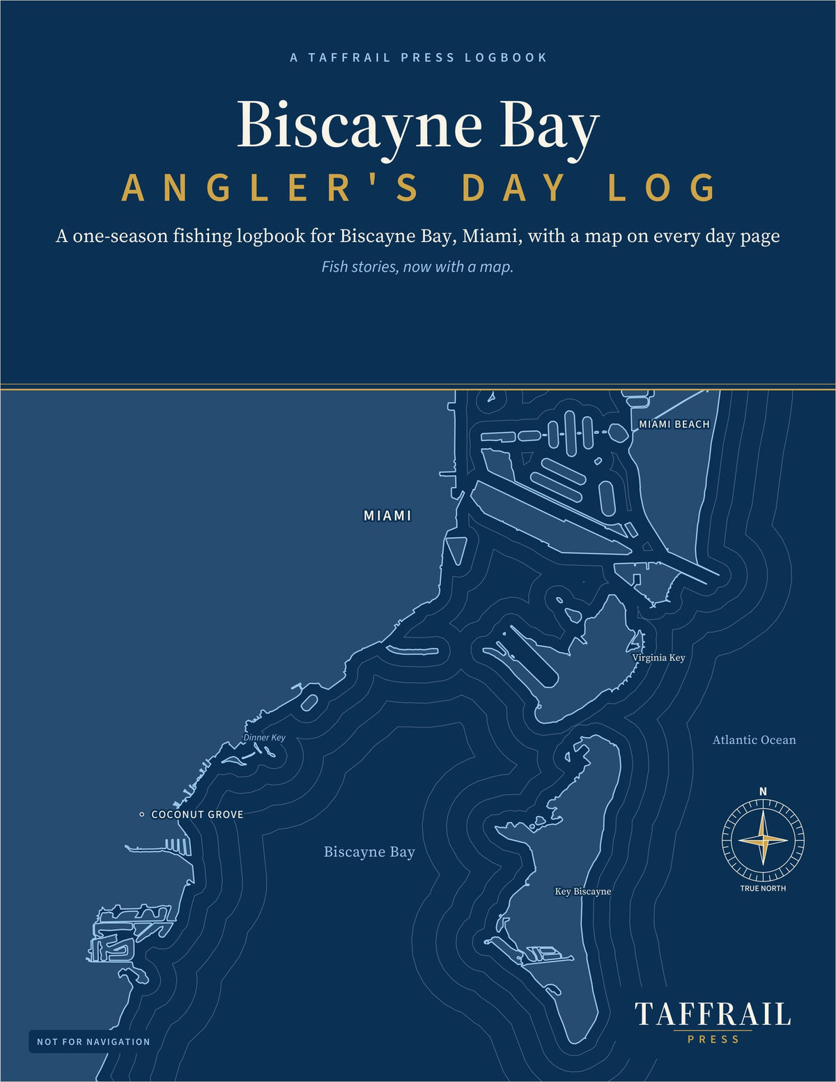 Biscayne Bay Angler's Day Log — Front cover (Taffrail Press)