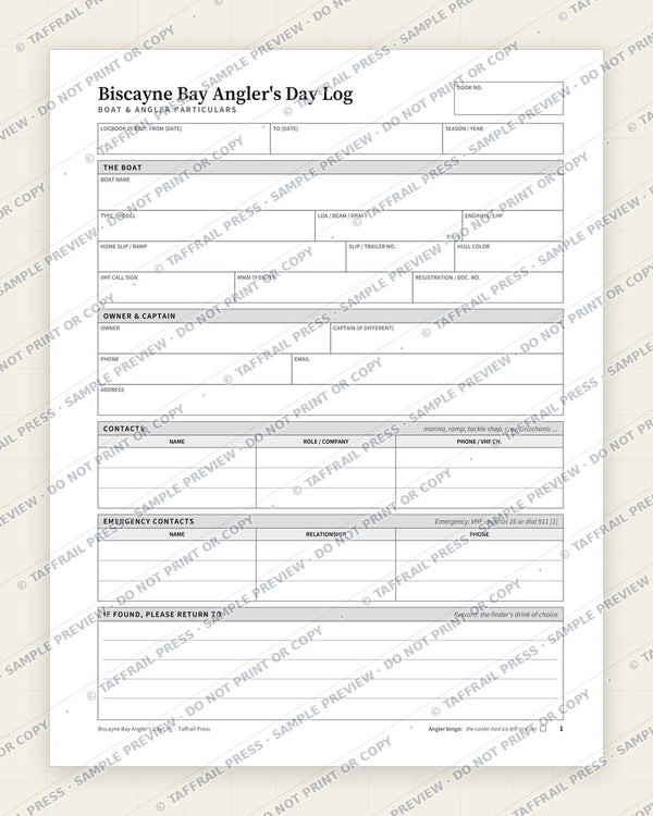 1. Vessel & Crew Particulars