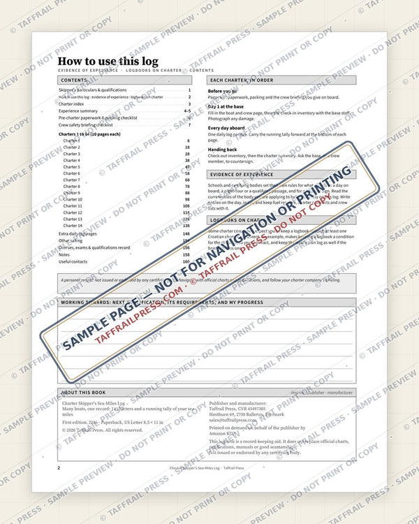 2. Overview Map & Contents
