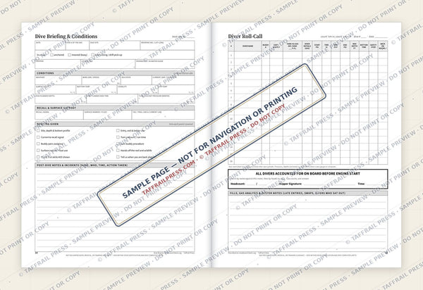 4. Primary Log Two-Page Spread