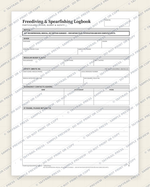 1. Vessel & Crew Particulars