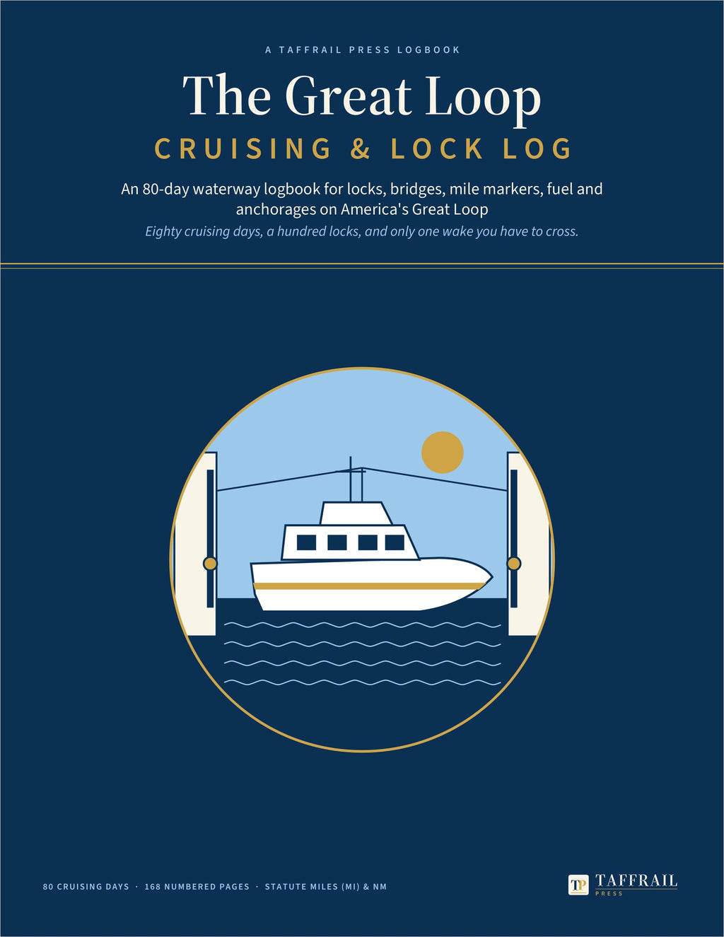 The Great Loop Cruising & Lock Log — Front cover (Taffrail Press)