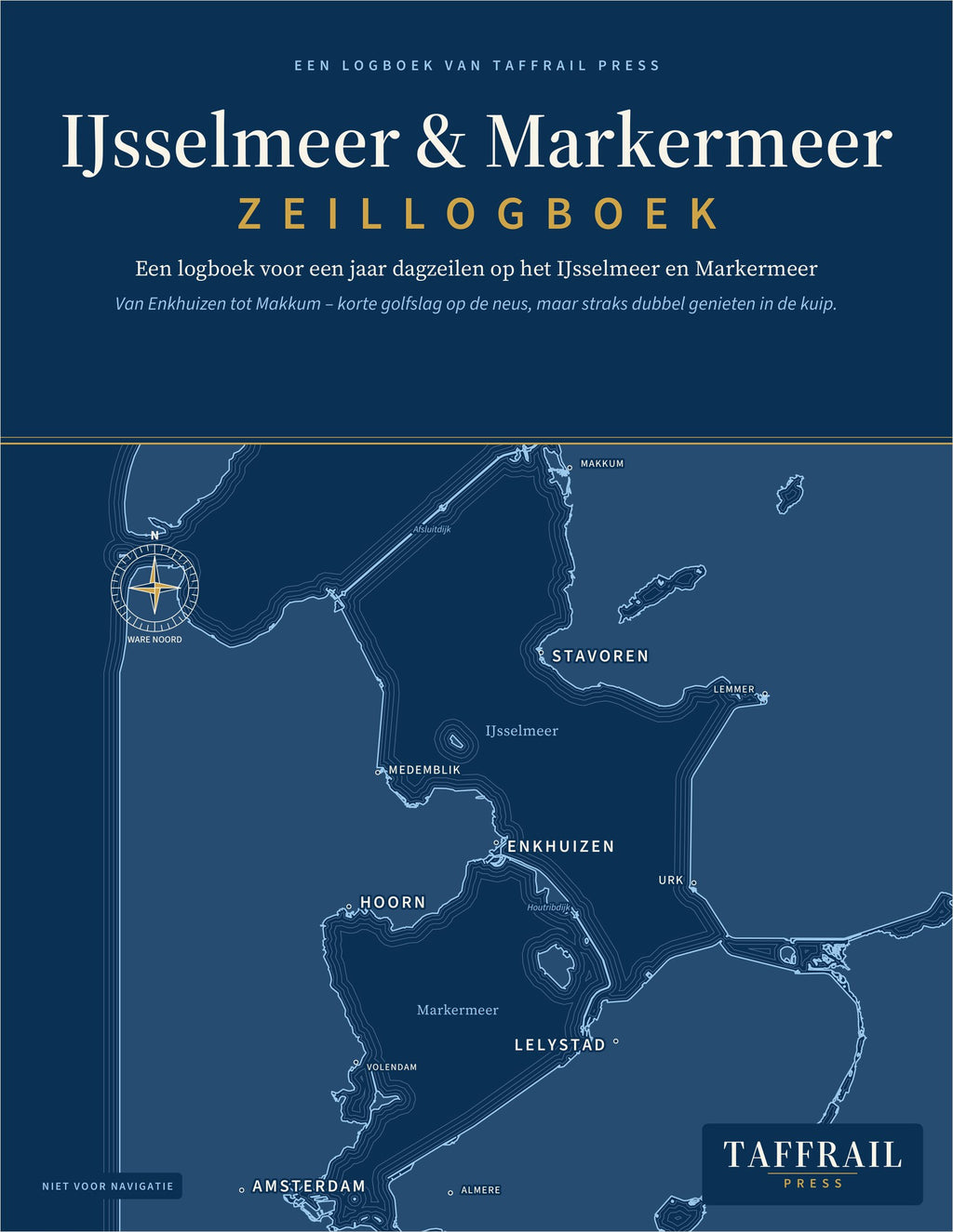 IJsselmeer & Markermeer – Zeillogboek — Front cover (Taffrail Press)