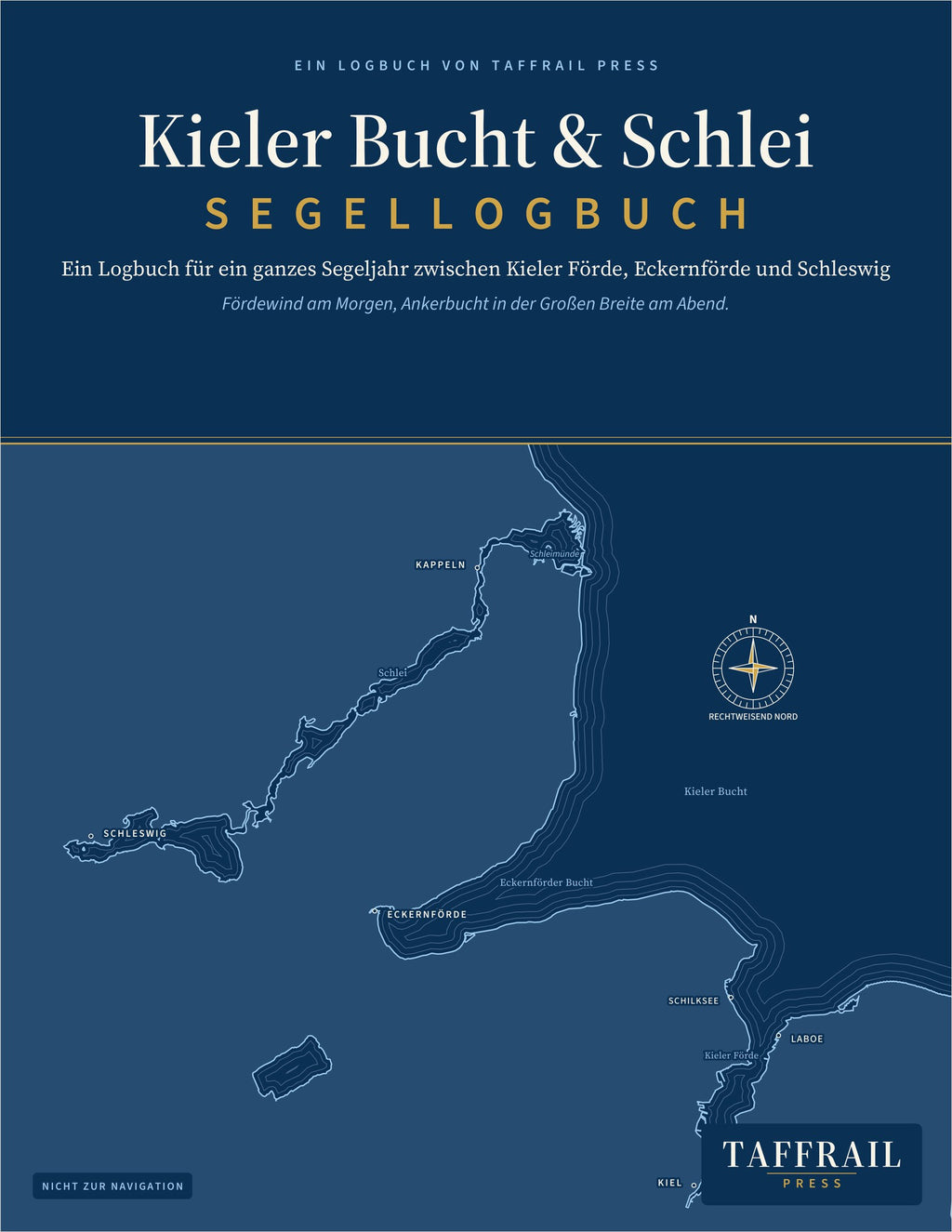 Kieler Bucht & Schlei – Segellogbuch — Front cover (Taffrail Press)