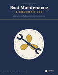 Boat Maintenance & Ownership Log — Front cover (Taffrail Press)