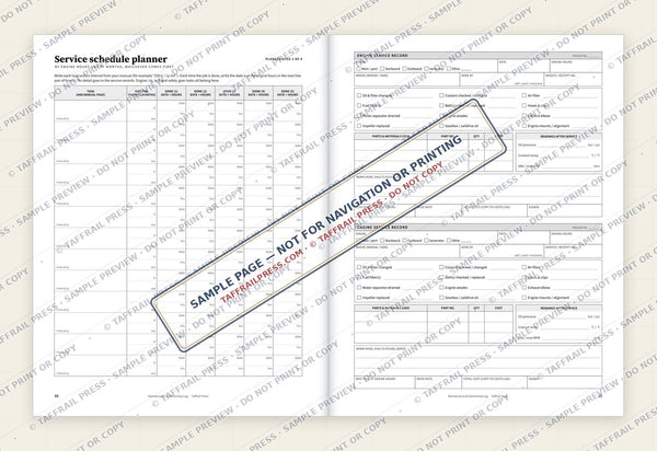 4. Primary Log Two-Page Spread