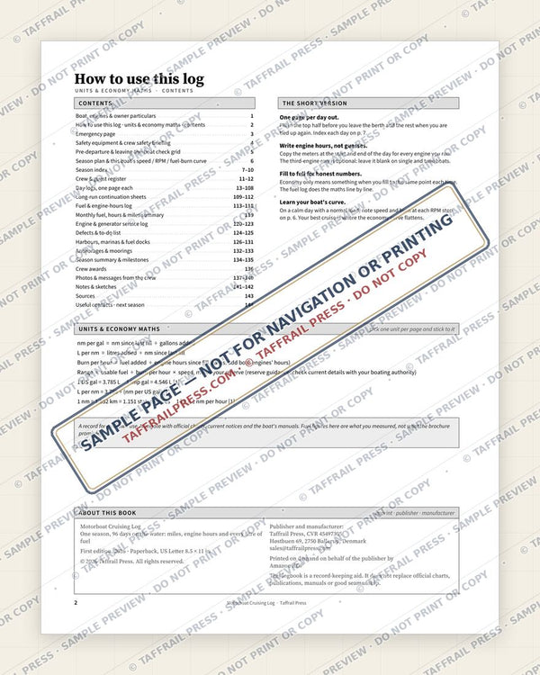 2. Overview Map & Contents