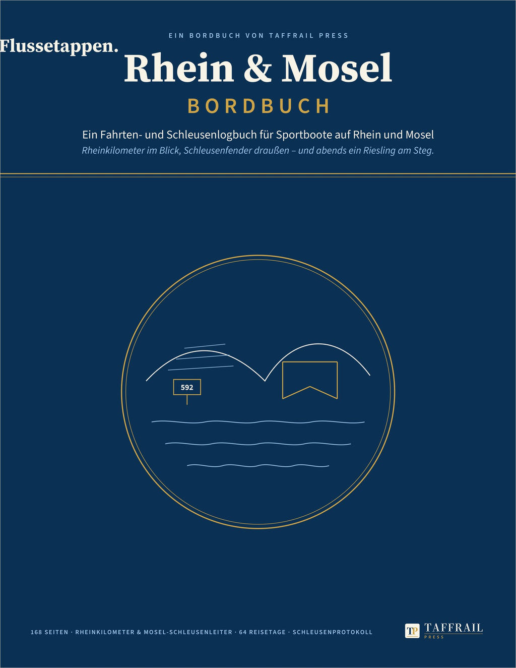Rhein & Mosel – Bordbuch — Front cover (Taffrail Press)