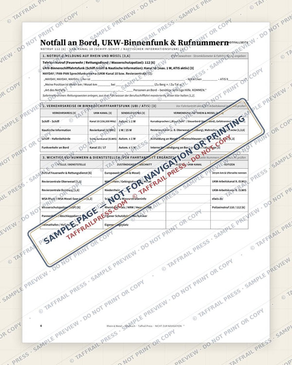 3. Safety, Checklists & Readiness