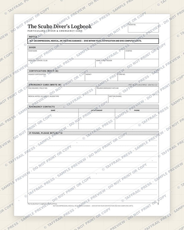 1. Vessel & Crew Particulars