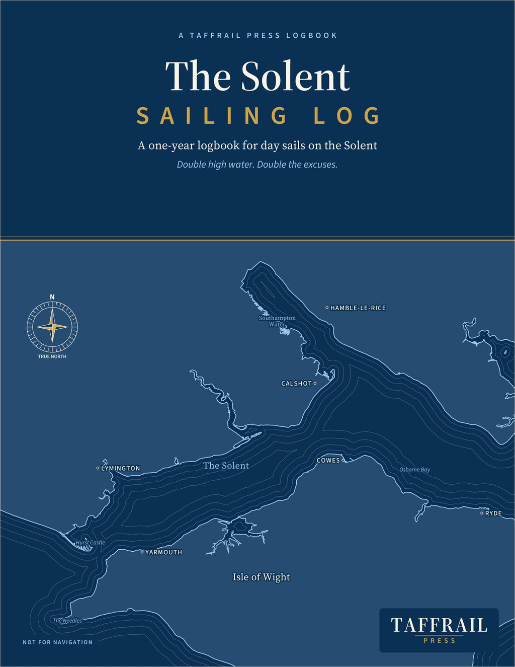 The Solent Sailing Log — Front cover (Taffrail Press)