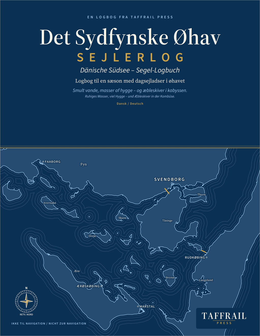 Det Sydfynske Øhav – Sejlerlog — Front cover (Taffrail Press)