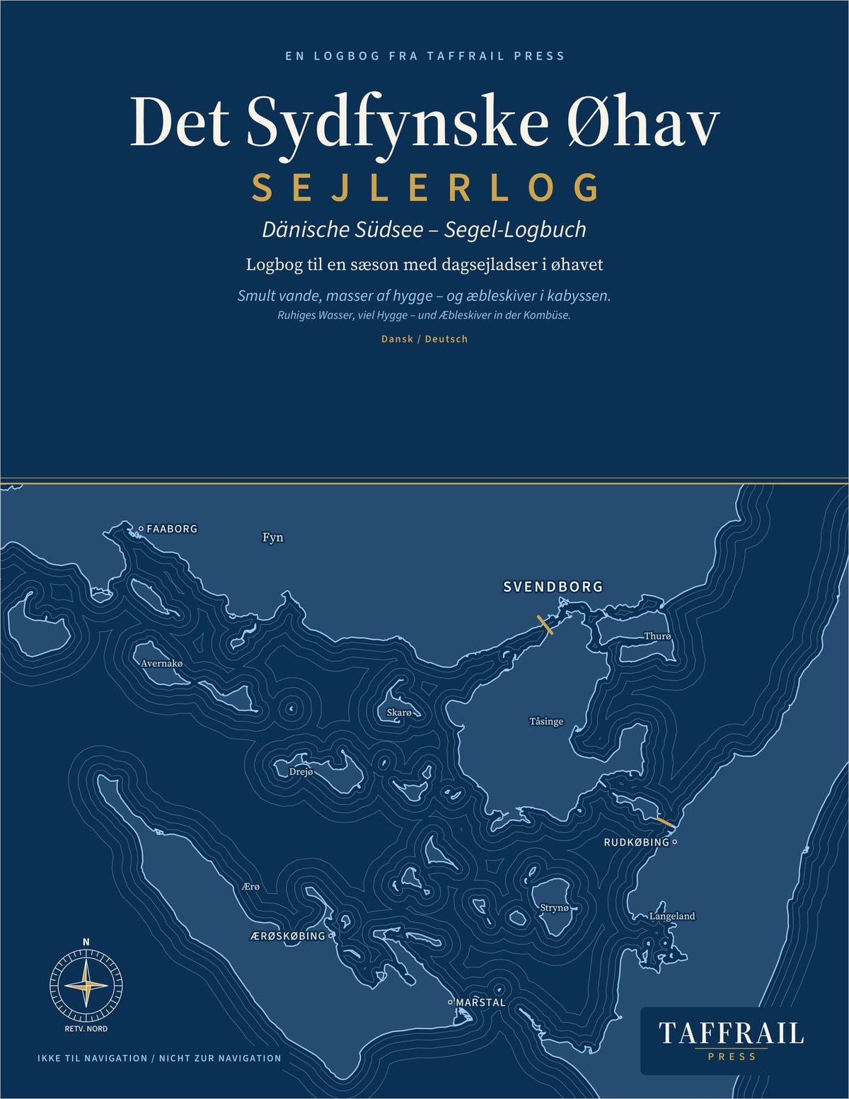 Det Sydfynske Øhav – Sejlerlog — Front cover (Taffrail Press)