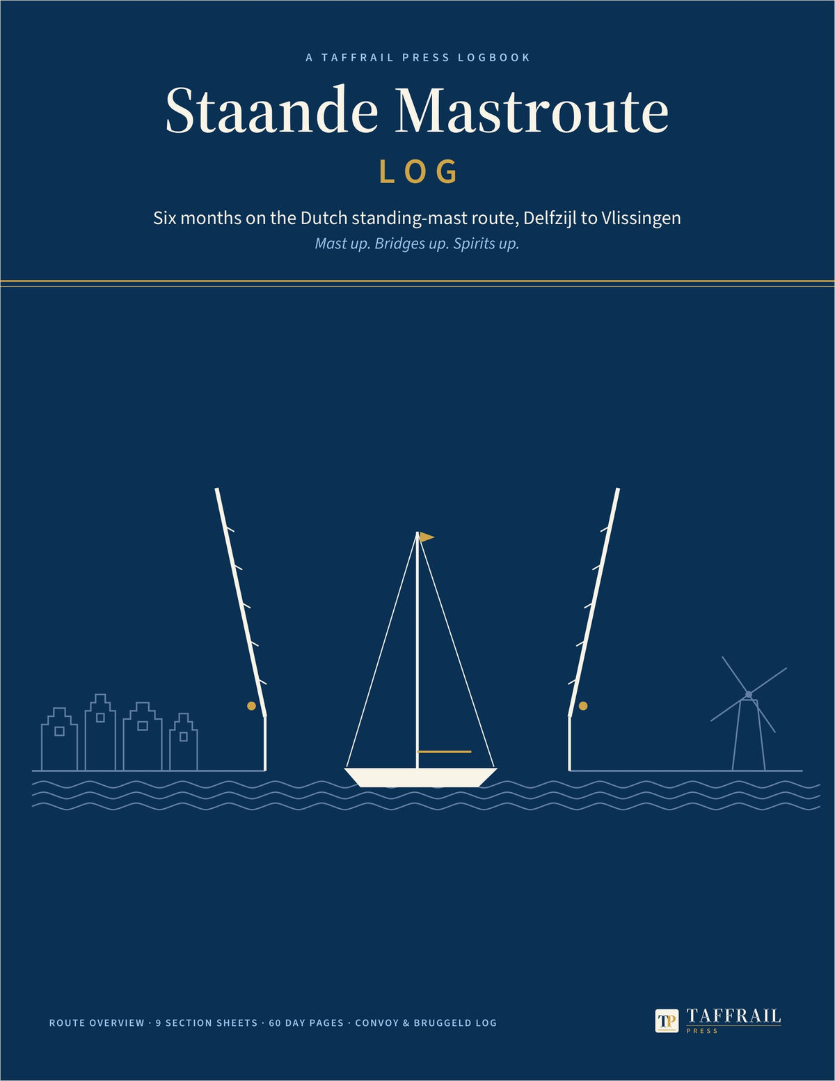 Staande Mastroute Log — Front cover (Taffrail Press)