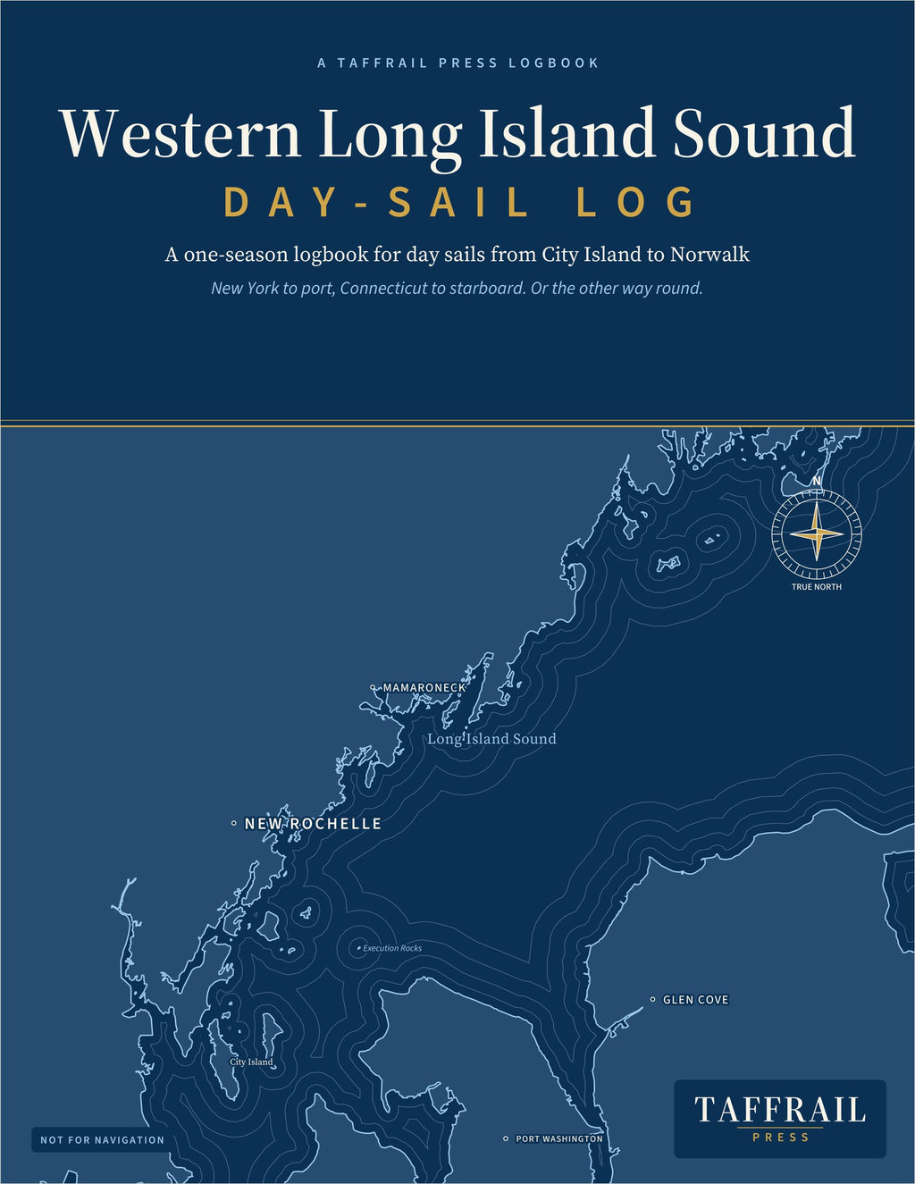 Western Long Island Sound Day-Sail Log — Front cover (Taffrail Press)